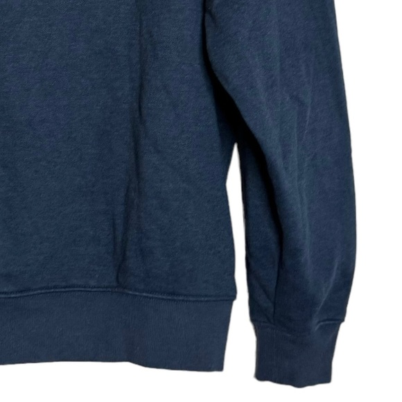 Columbia Hart Mountain II 2 Crew Neck Ribbed Cuffs and Waistband Heather Navy M - Picture 13 of 16